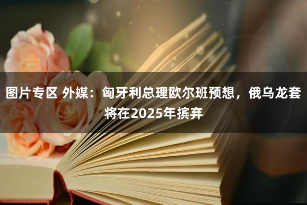 图片专区 外媒：匈牙利总理欧尔班预想，俄乌龙套将在2025年摈弃